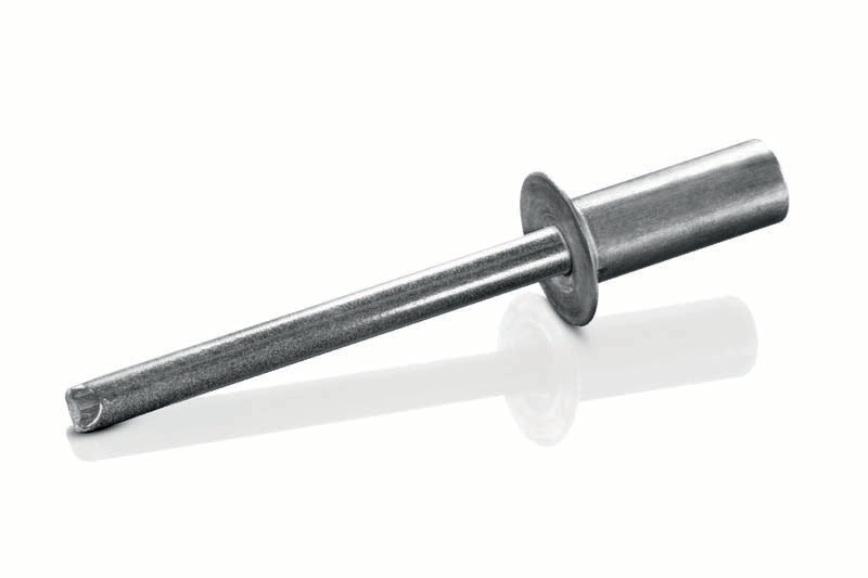 1/8" (.188-.250" Grip) Countersunk Aluminum / Stainless Closed End Blind Rivet (1000 / box)
