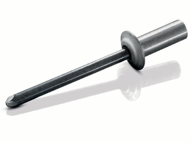 1/8" (.063-.125" Grip) Dome Head Aluminum / Steel Closed End Blind Rivet (1000 / box)