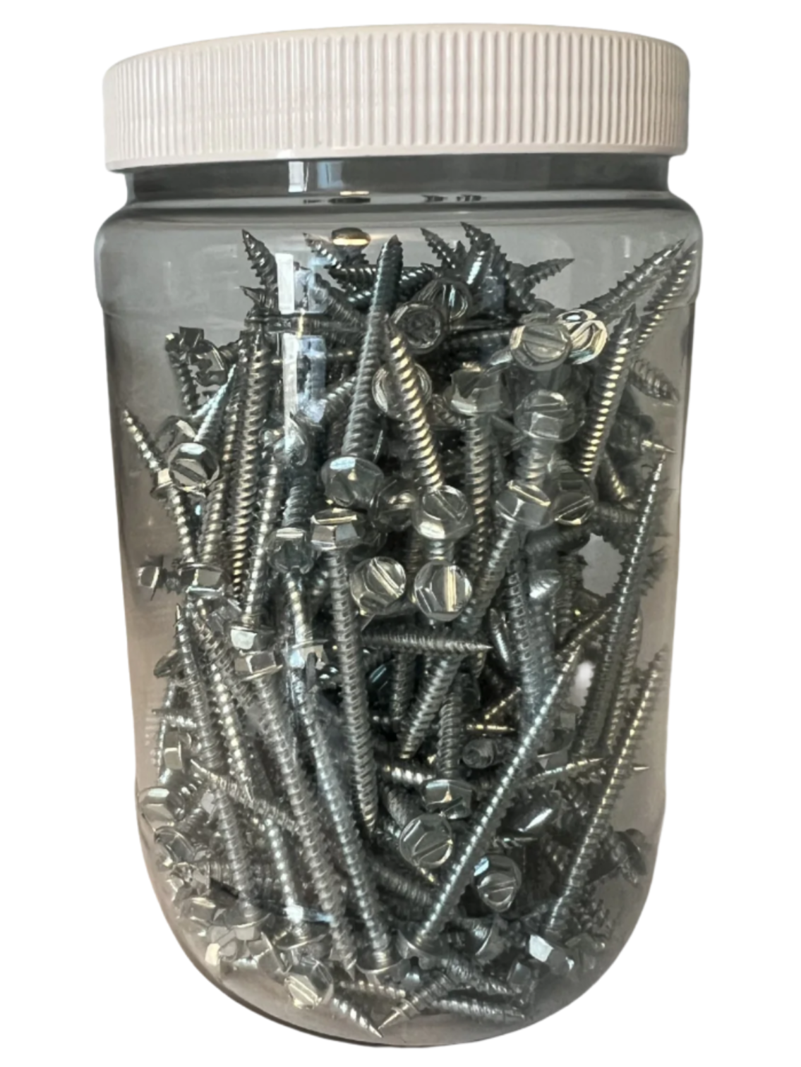 #8 X 2" HWH Pierce Point Screws, Zinc QTY: 250