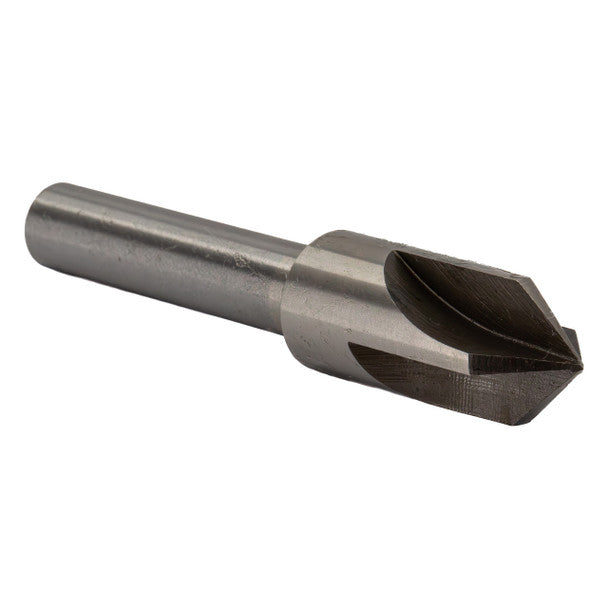 1/2" 60° HSS 4-Flute Countersink removes sharp edges and burrs efficiently for a smooth, professional finish.
