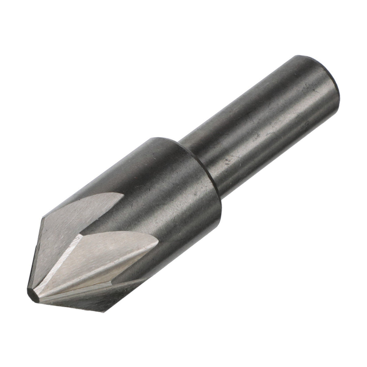 3/16" 60° HSS 6-Flute Chatterless Countersink removes sharp edges and burrs efficiently for a smooth, professional finish.
