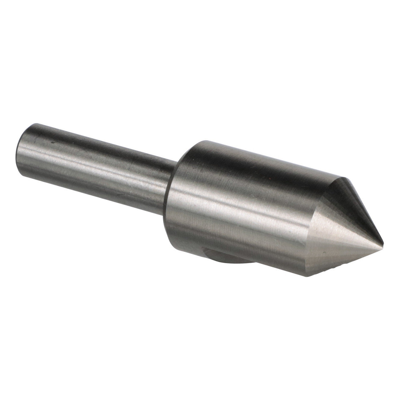 3/16" 60° HSS Single Flute Countersink removes sharp edges and burrs efficiently for a smooth, professional finish.
