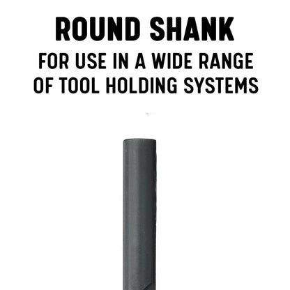 #16 HSS Black Oxide Jobber Length Drill Bit, Qualtech