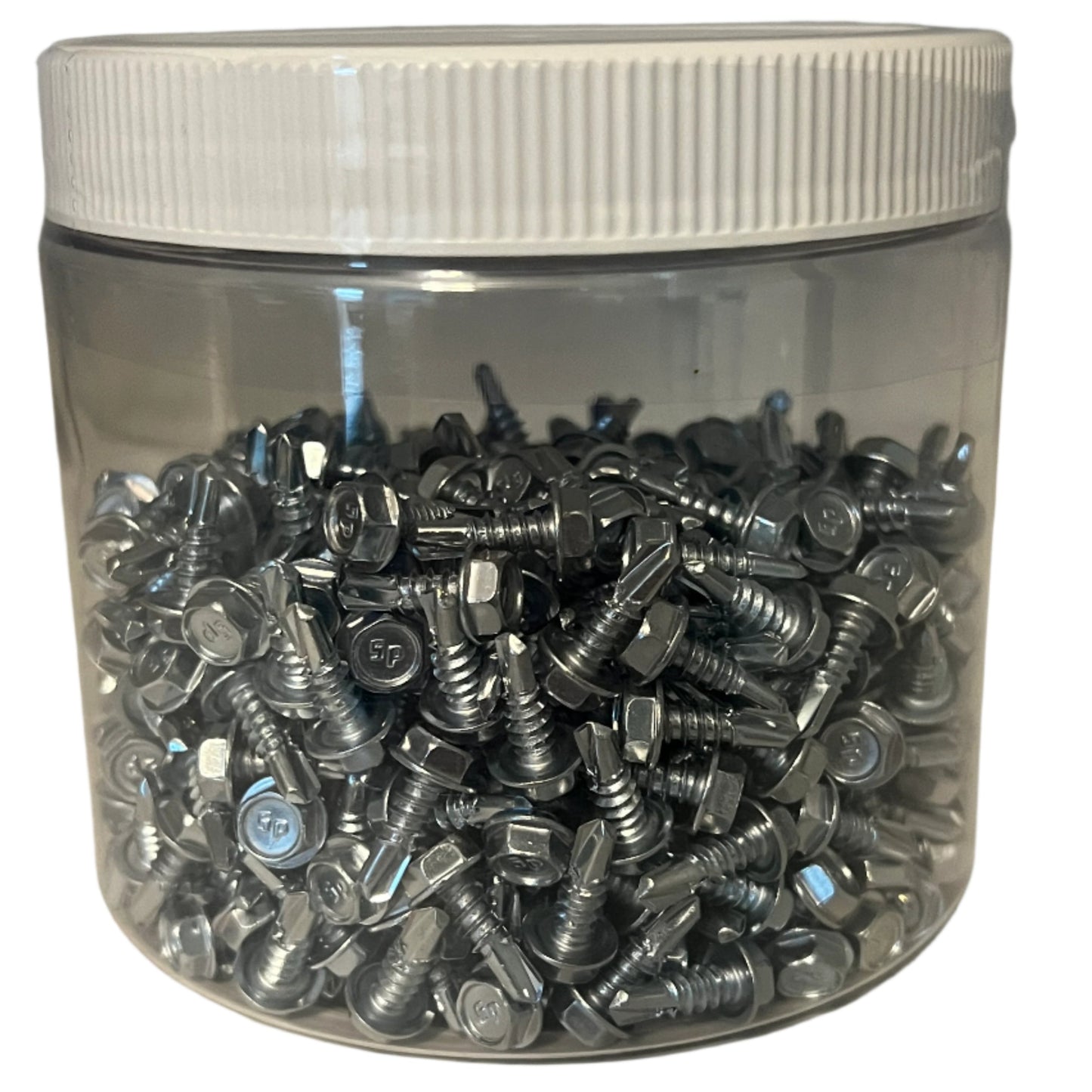 #8 X 1/2" HWH Self-Drilling Sheet Metal Screws, Zinc QTY: 500