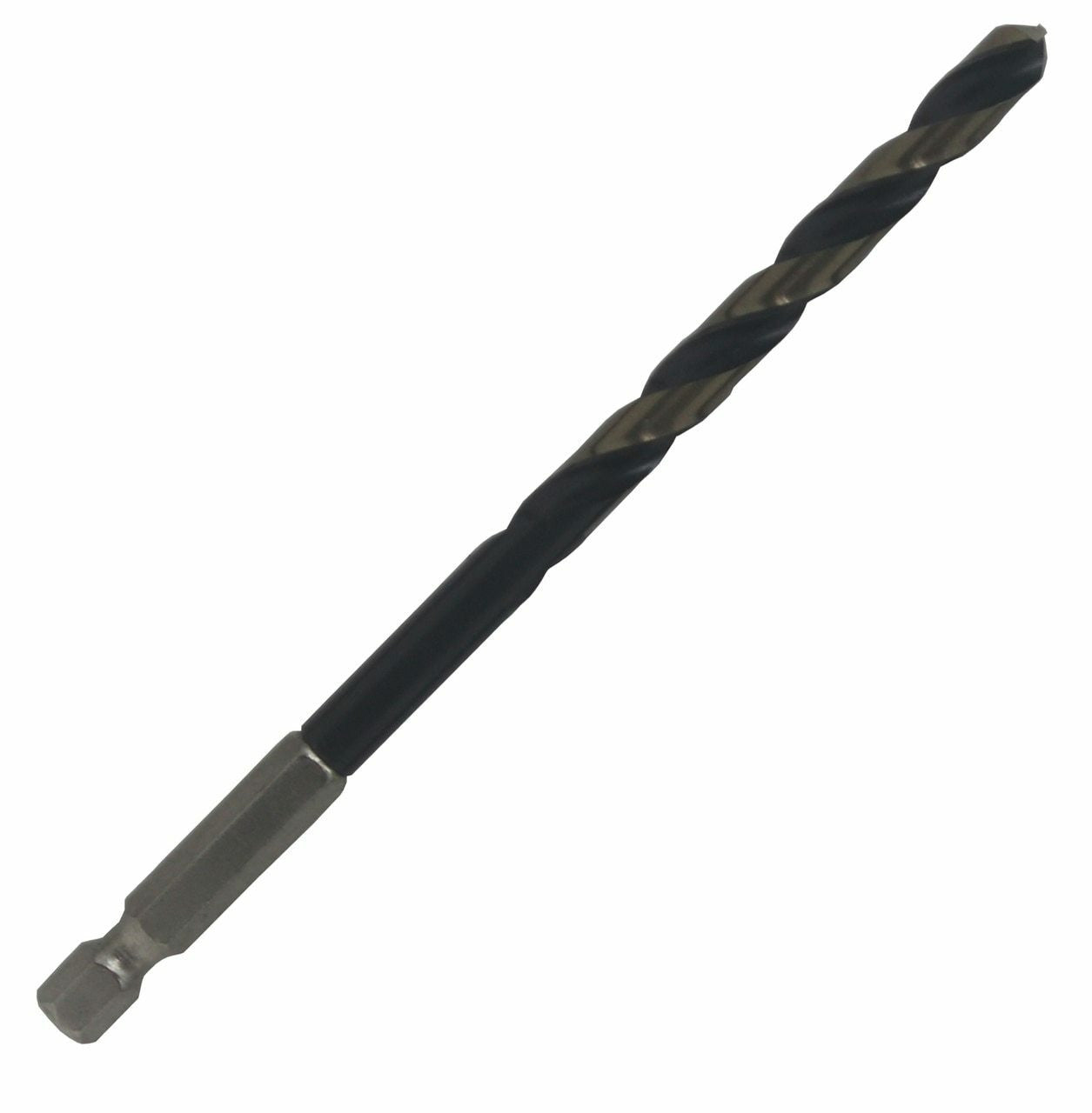 15/64" Hex Shank Black & Gold HSS Drill by Drill America, engineered for performance and durability in demanding applications.
