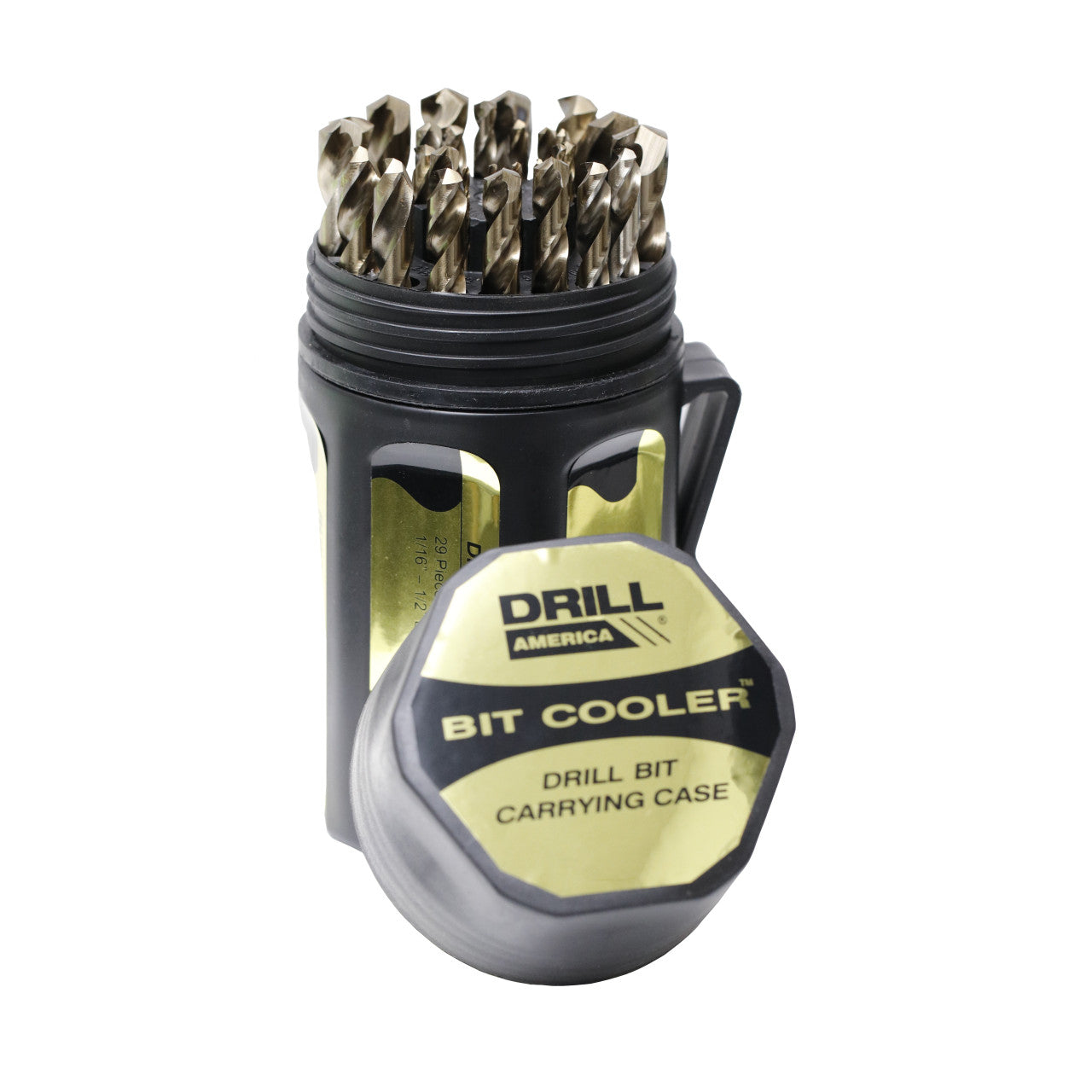 1.00 - 16.00mm Cobalt Jobber Length Drill Index (25 Piece) by Drill America, engineered for performance and durability in demanding applications.
