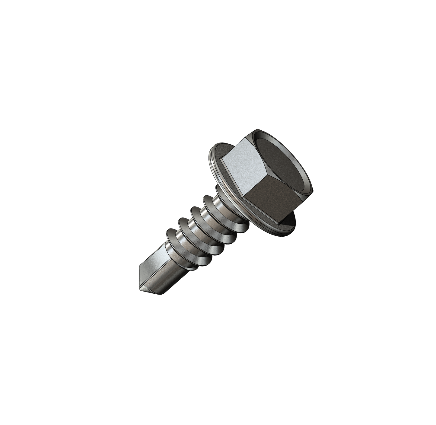 #8 X 1/2" HWH Self-Drilling Sheet Metal Screws, Zinc QTY: 500 provides reliable fastening with sharp threads and a strong finish for lasting hold.