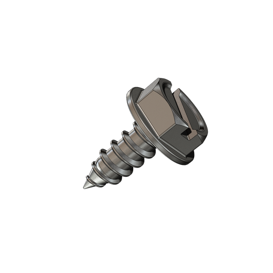 #6 X 3/8" HWH Pierce Point Screws, Zinc QTY: 1000 provides reliable fastening with sharp threads and a strong finish for lasting hold.