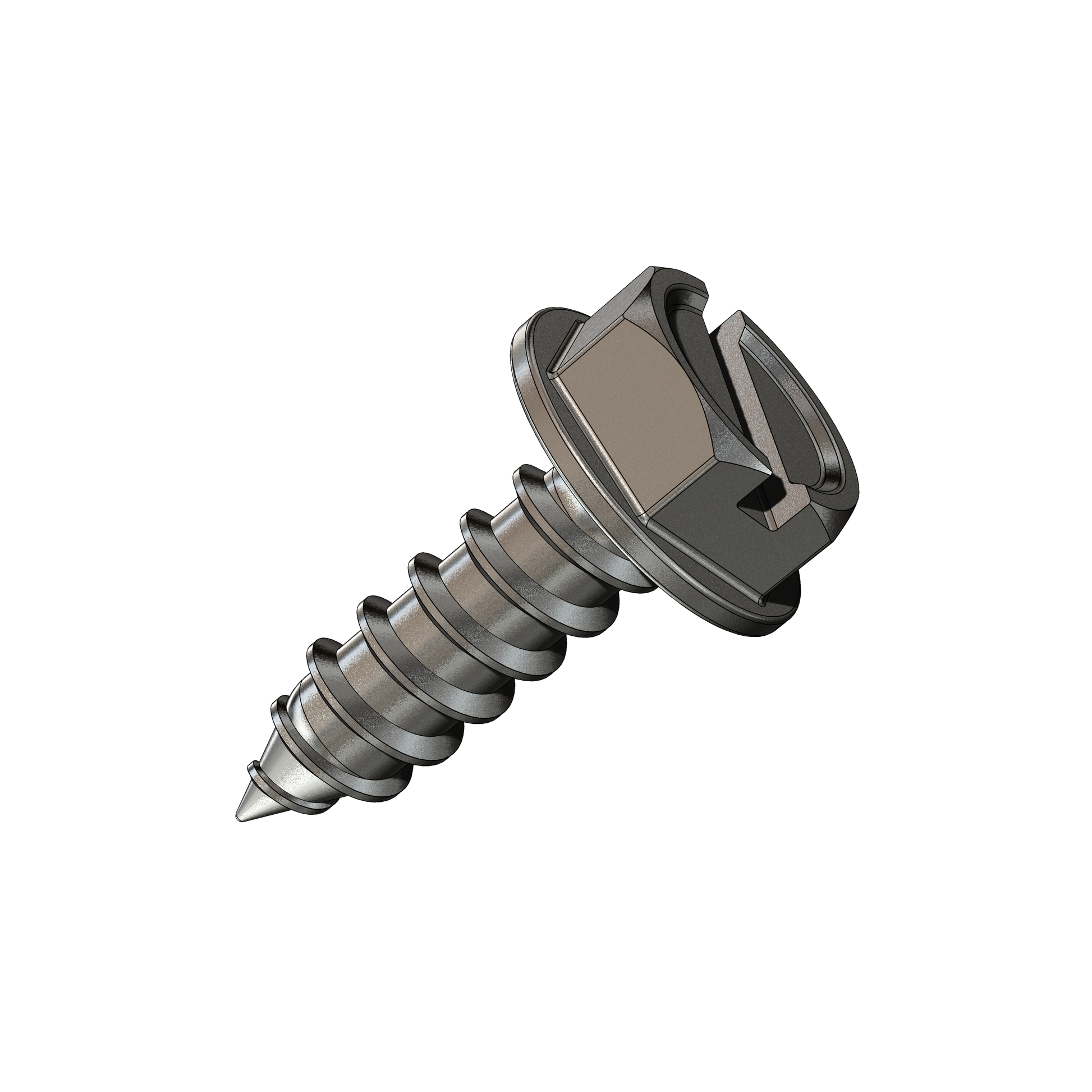 #7 X 1/2" HWH Pierce Point Screws, Zinc QTY: 1000 provides reliable fastening with sharp threads and a strong finish for lasting hold.
