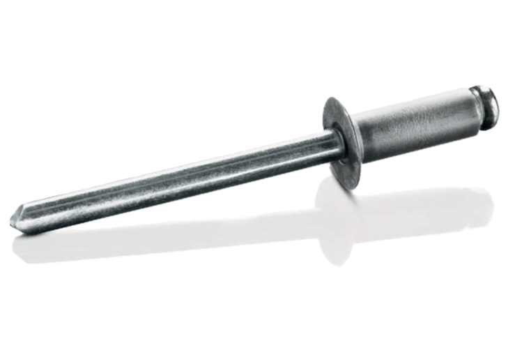 1/8" (.126-.187 Grip) Countersunk Stainless/Stainless Blind Rivet (1000/box) delivers secure fastening with durable construction, ideal for sheet metal and a...