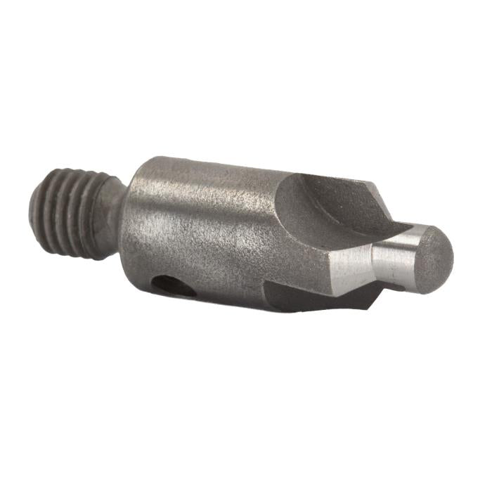 #40 HSS Threaded Shank Countersink (3/8") removes sharp edges and burrs efficiently for a smooth, professional finish.