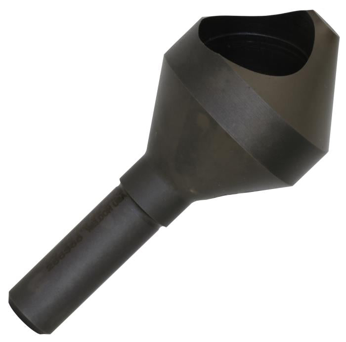 3/16"-17/32" 82° Pilotless Weldon Countersink removes sharp edges and burrs efficiently for a smooth, professional finish.