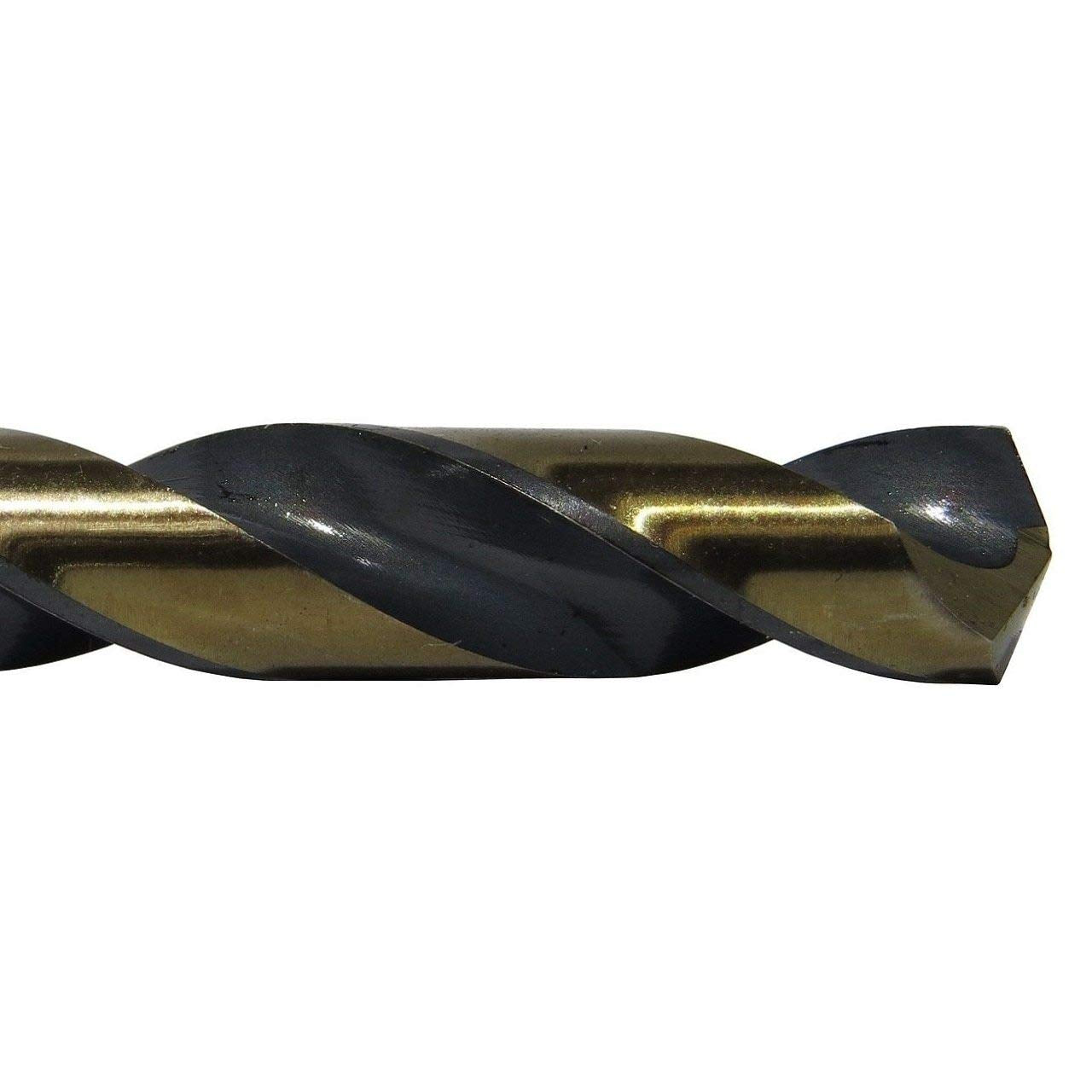 1/4" Black & Gold Jobber Length Drill - Rockwall Fasteners