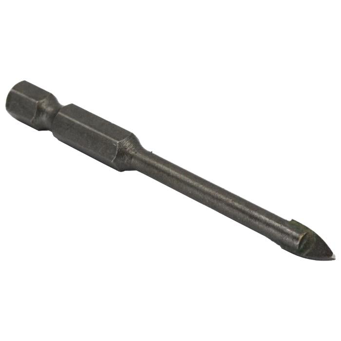 5/16" Hex Shank Single Carbide Tip Glass & Tile Drill Bit by Drill America, carbide tip drill bit for precision work