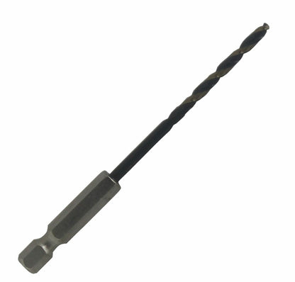 1/8" Hex Shank Black & Gold HSS Drill by Drill America, engineered for performance and durability in demanding applications.