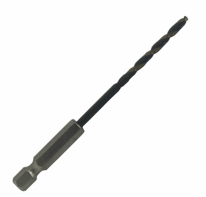 9/64" Hex Shank Black & Gold HSS Drill by Drill America, engineered for performance and durability in demanding applications.