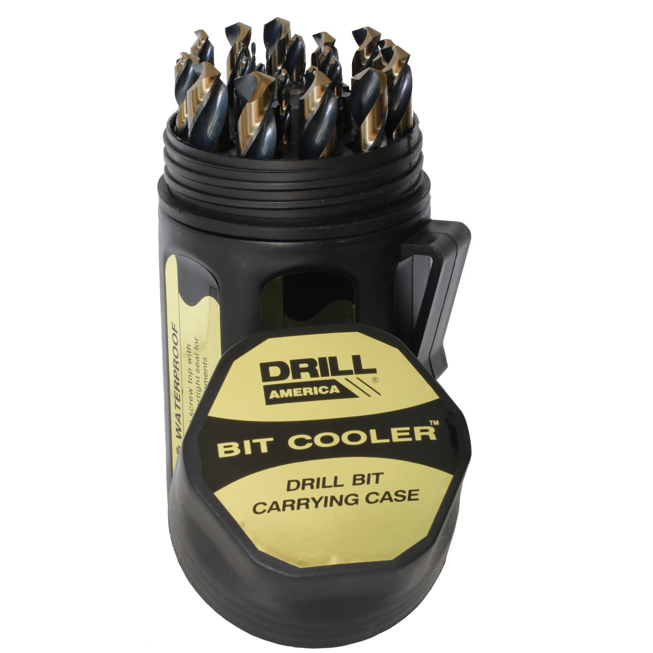 1.00 - 13.00mm Black & Gold Jobber Length Drill Index (25 PCS) by Drill America, engineered for performance and durability in demanding applications.